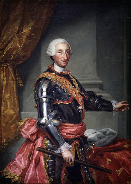 Anton Raphael Mengs Portrait of Charles III of Spain France oil painting art